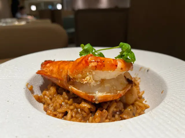 Tom Yum Gong Risotto