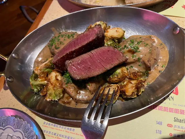 牛油煎澳洲M5和牛牛柳