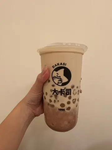 卡司烤奶（加左白玉珍珠，芋头粒）