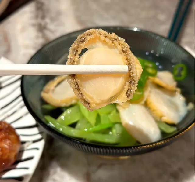 涼拌椒香鮑魚