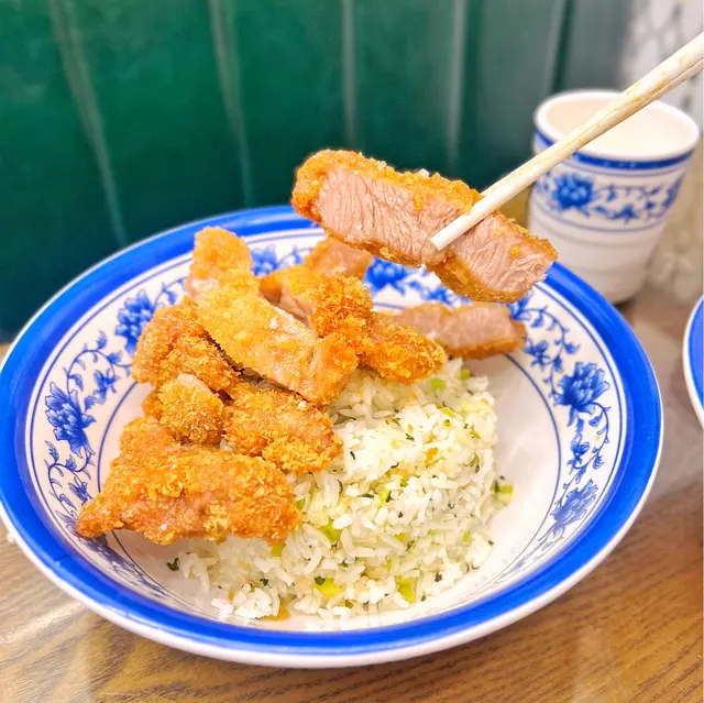 上海排骨菜飯