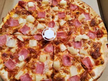 Hawaiian pizza 夏威夷風薄餅 (16")