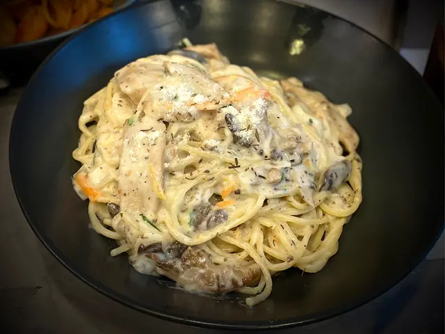 黑松露雜菌忌廉汁意粉