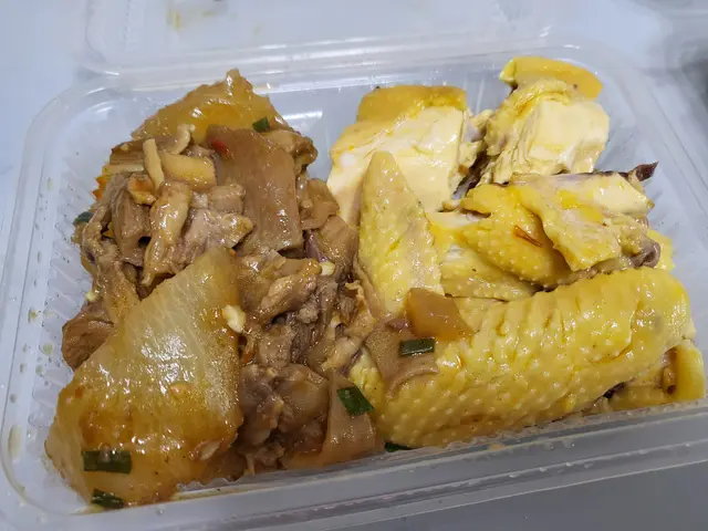 菜膽雞、蘿蔔牛腩