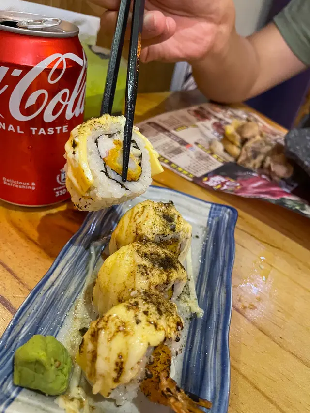 三重芝士大蝦反卷