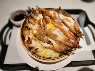 金蒜蒸虾笼仔饭