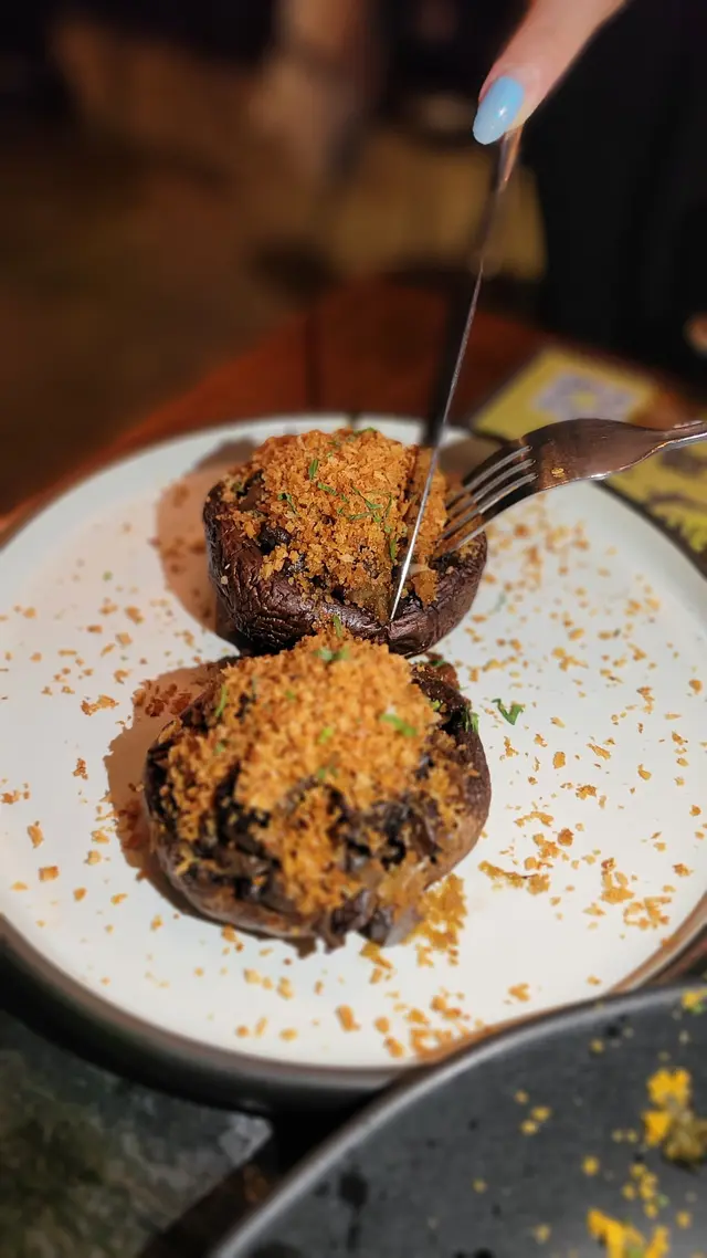 烤蒜龍蒿大啡菇