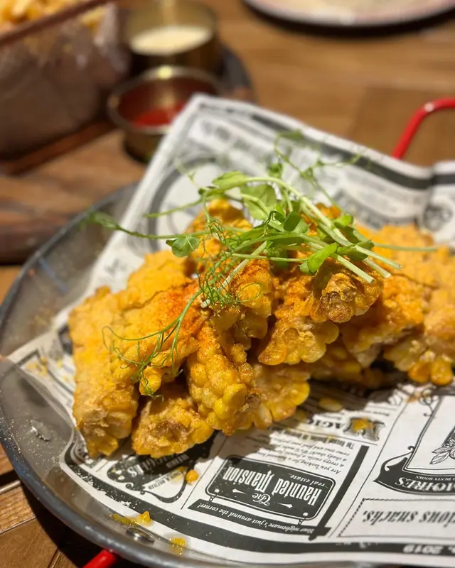 蒜香鹹蛋黃少少辣粟米