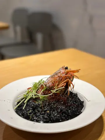 墨魚汁海鮮意大利飯