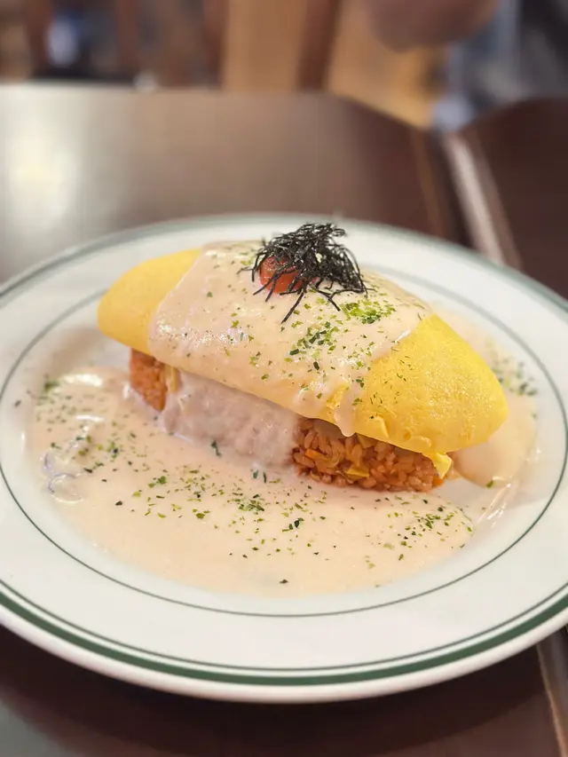 明太子奶醬蛋包飯
明太子同蛋嘅整體比例偏少
#香港美食 #美食日記 #荃灣美食