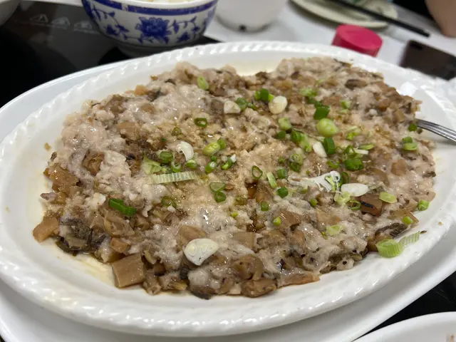 梅菜蒸肉餅