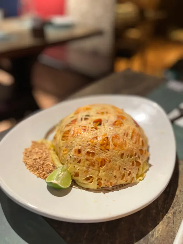 泰式蝦炒金邊粉