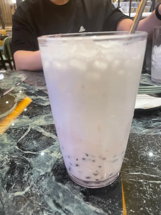 椰汁紅豆冰