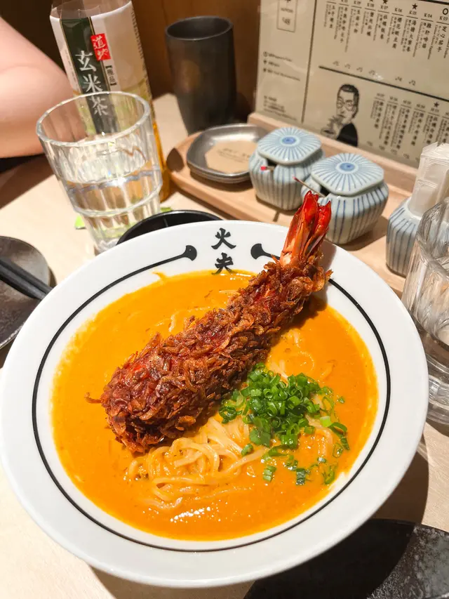 虎蝦濃湯麵
