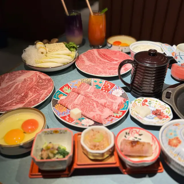 特上•薩摩牛壽喜燒