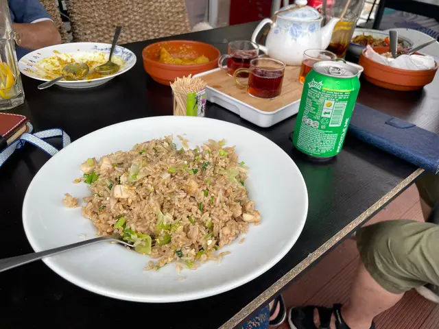 蝦🍤醬雞粒炒飯