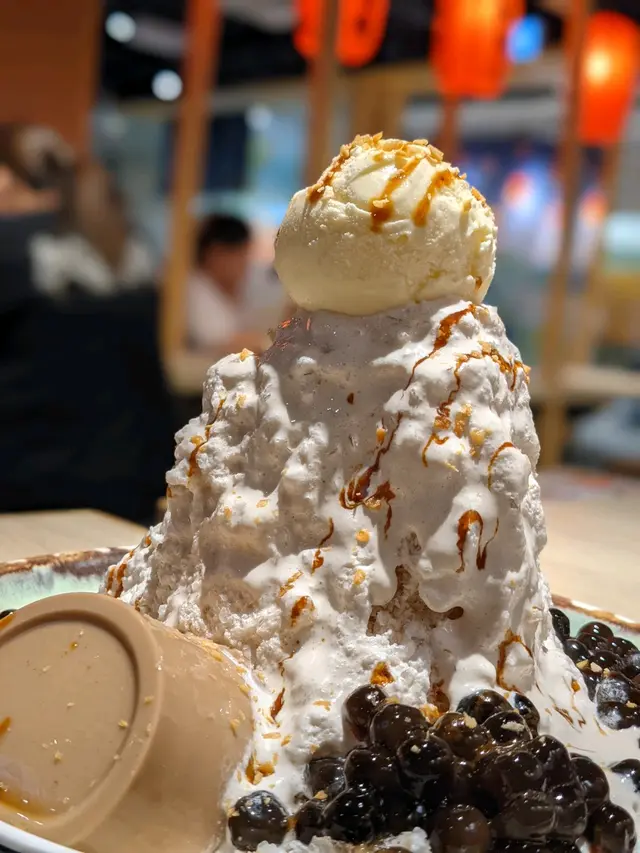 珍珠奶茶布丁冰