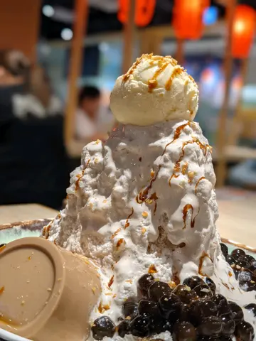 珍珠奶茶布丁冰