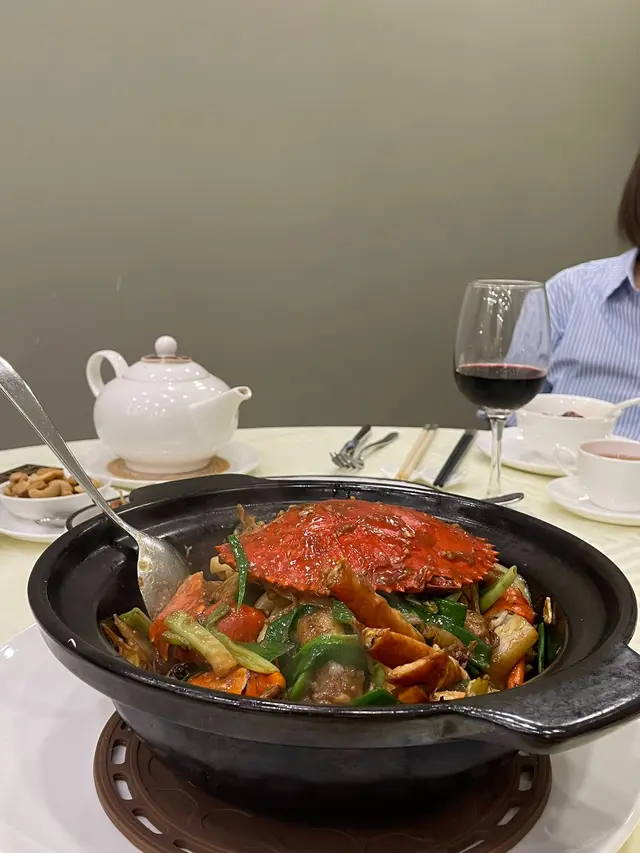 薑蔥焗肉蟹煎腸粉