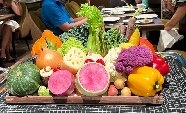 Seasonal Organic Vegetable Smoke Baona Cauda