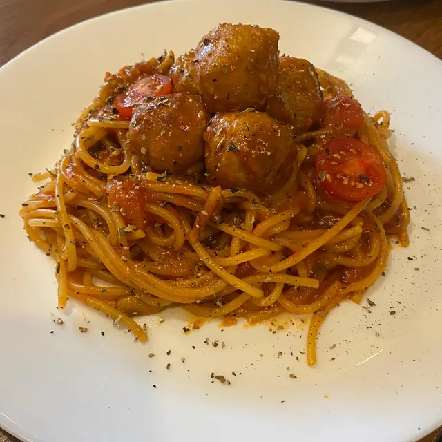 意式肉丸磨菇意粉