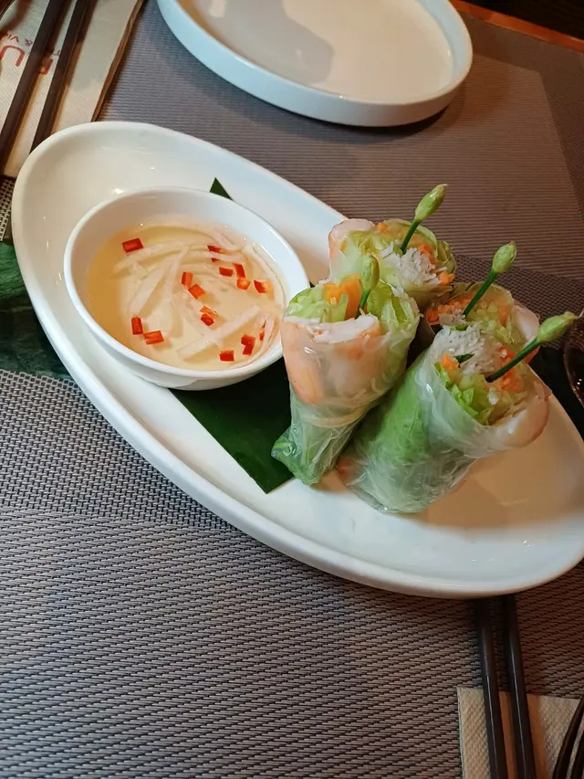 越式鮮蝦米紙卷 