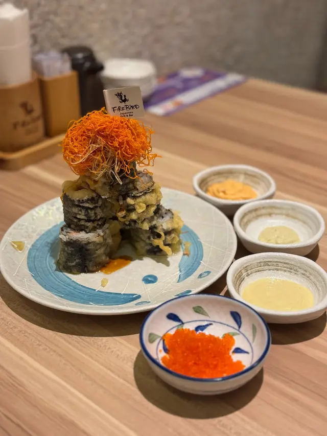 火山熔岩鮭魚卷