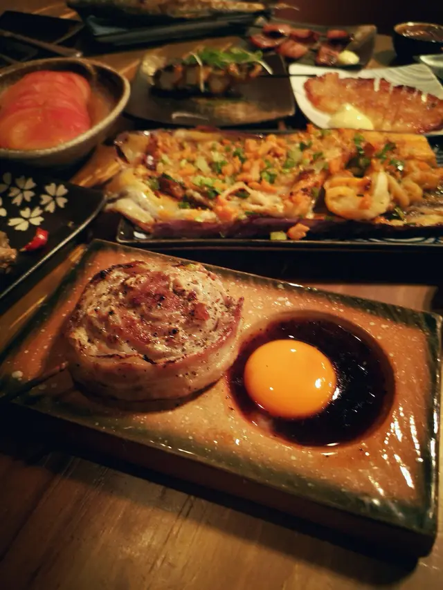 豚肉節瓜波板糖 (付月見)