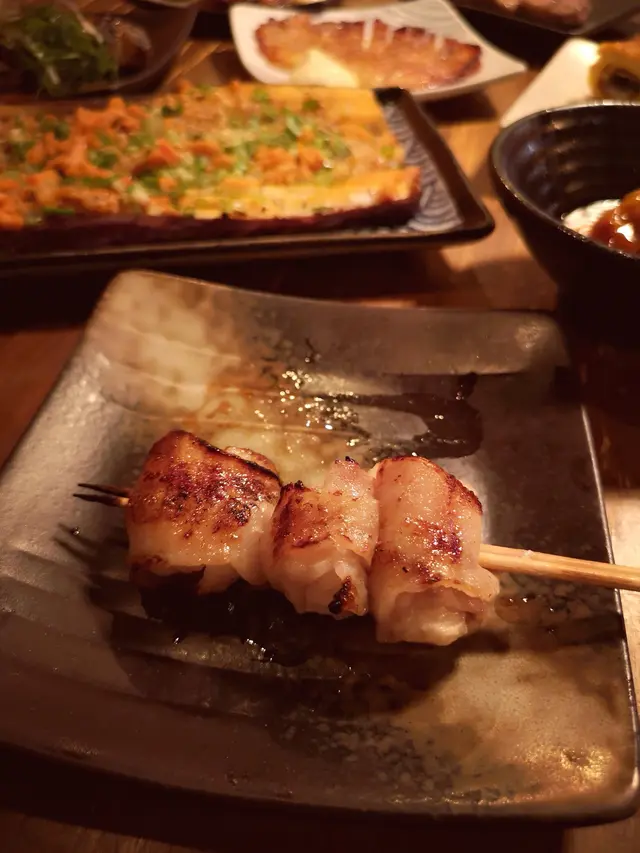 鹽燒豚肉荔枝卷