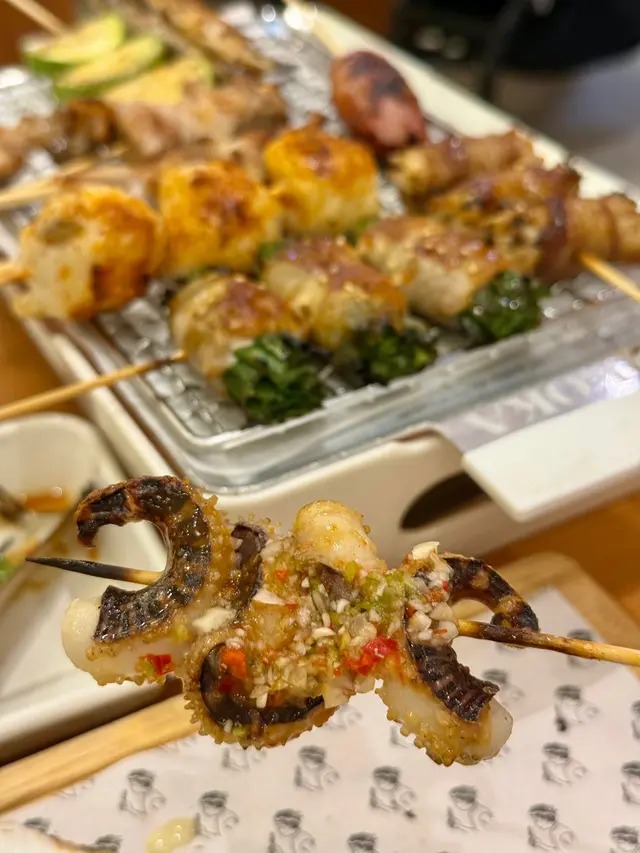 Q彈墨魚串