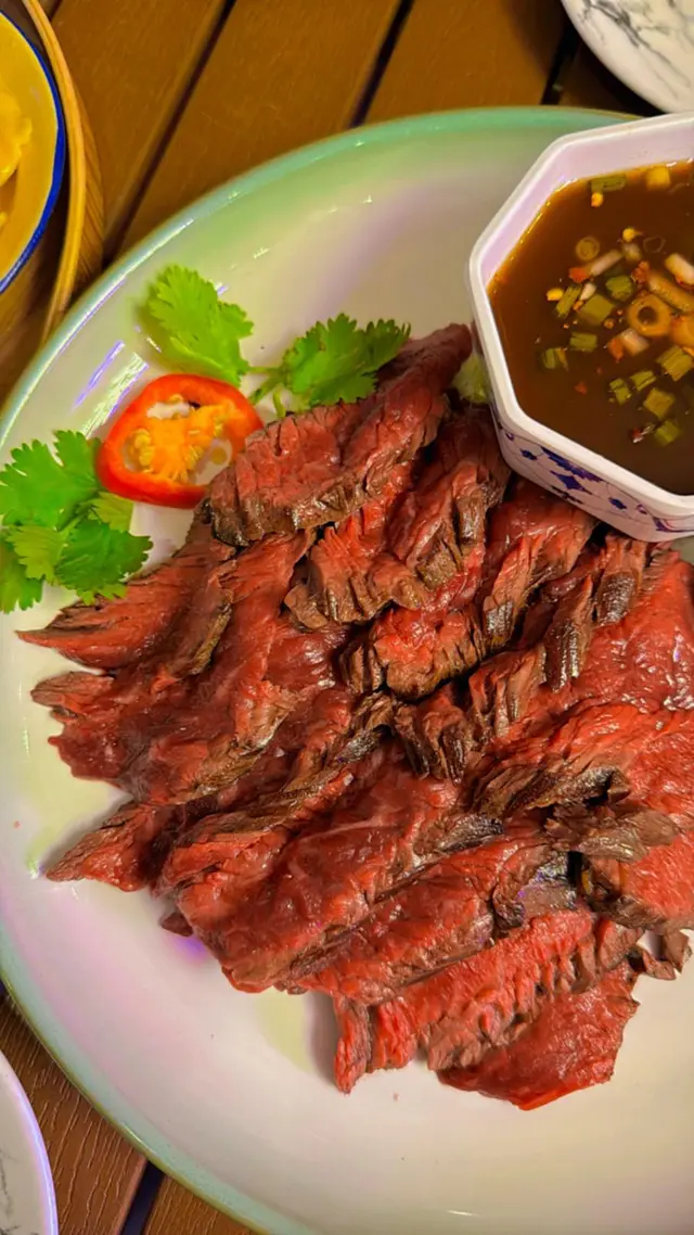 以前食既牛肉份量