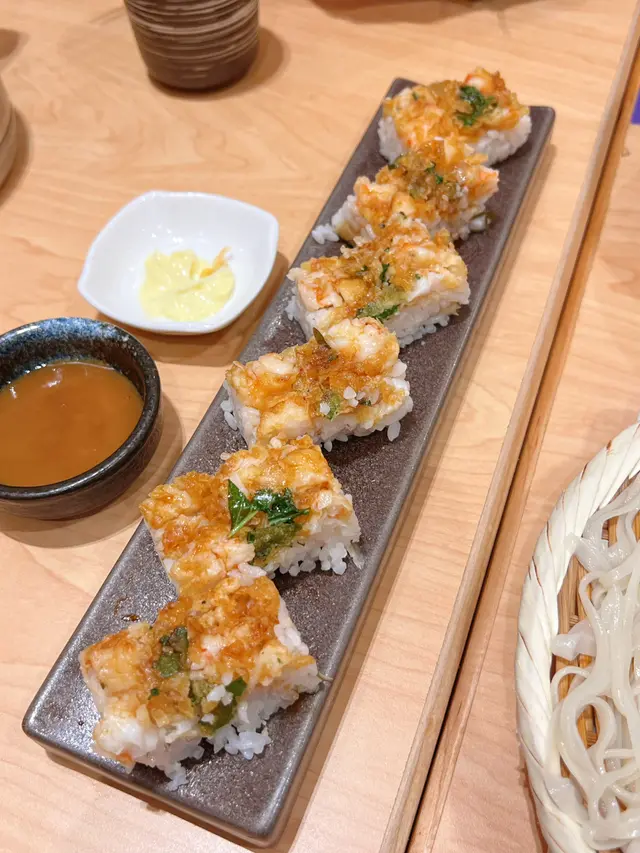 海老天押壽司