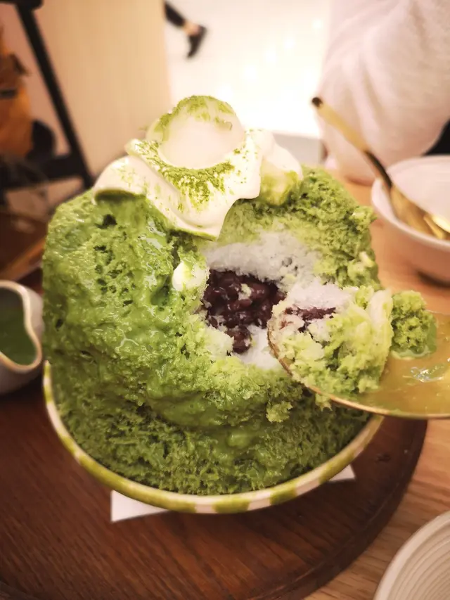 抹茶刨冰
