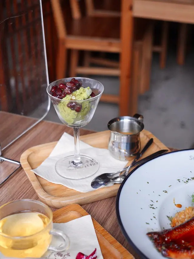 抹茶紅豆Affogato