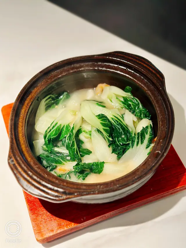 高湯蝦乾煮時蔬