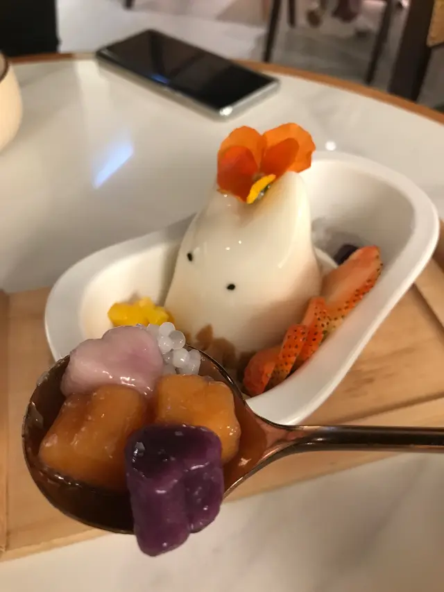  越式芋圓椰汁凍