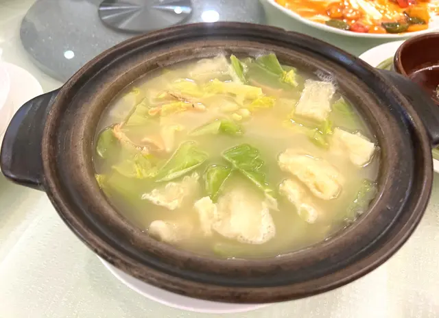 蝦乾魚肚浸大芥菜煲