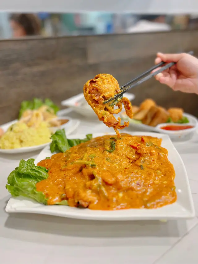 泰式咖喱軟殼蟹