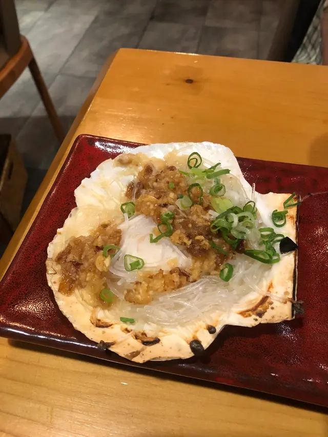 紅蔥油蒜蓉粉絲燒元貝