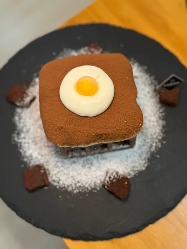 e for egg芝士奶蓋招牌窩夫