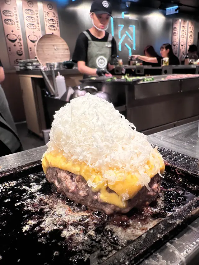 芝士和牛漢堡扒