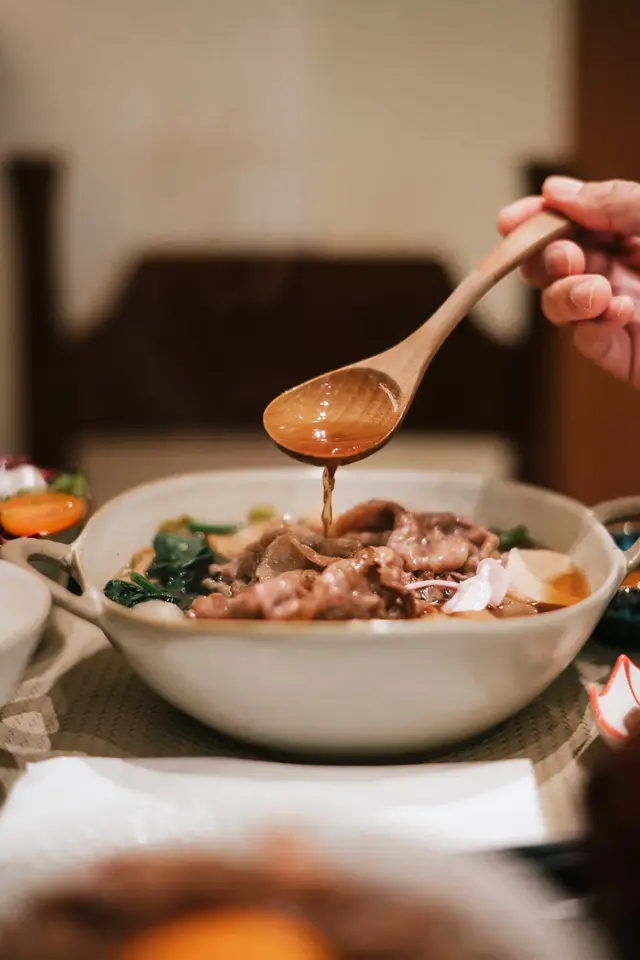 日本黑毛和牛A4赤身鍋物定食