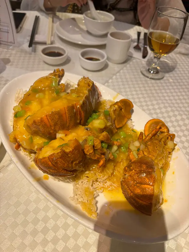 琵琶蝦上湯煎米粉底