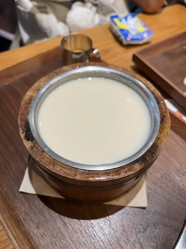 即撞木桶豆腐花