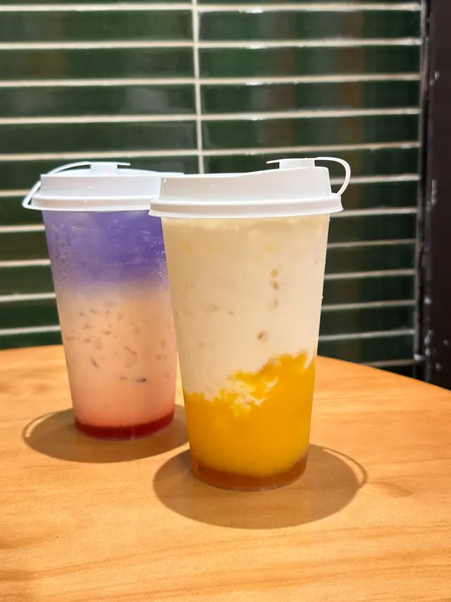 香桃乳酪奶奶昔