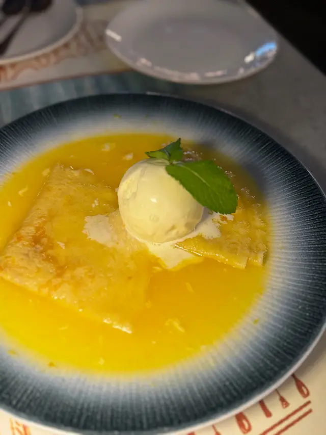 法式橙酒煮班戟