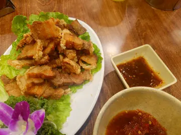 Thai roast pork belly