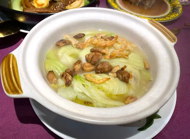 蒜子蝦乾浸大芥菜