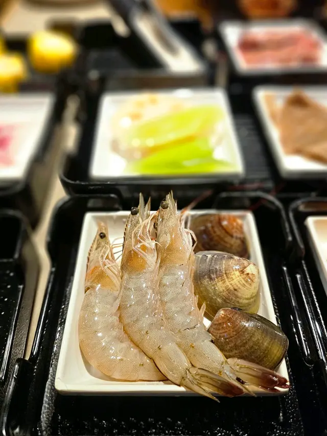 海蝦、白蜆