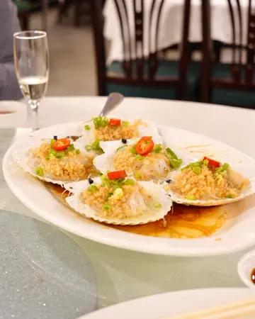 蒜蓉粉丝蒸扇贝